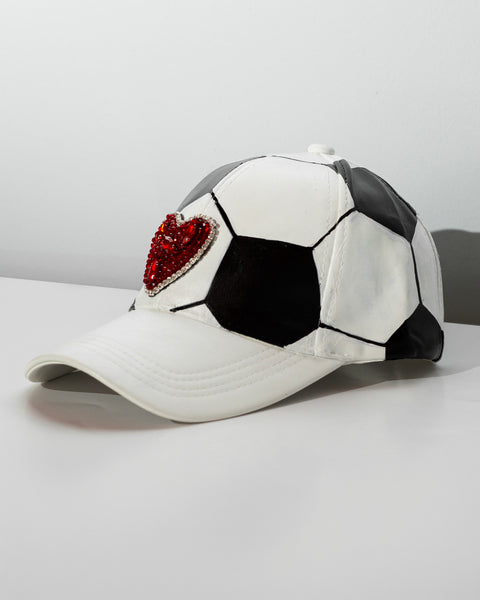 Gorra estampado de balón