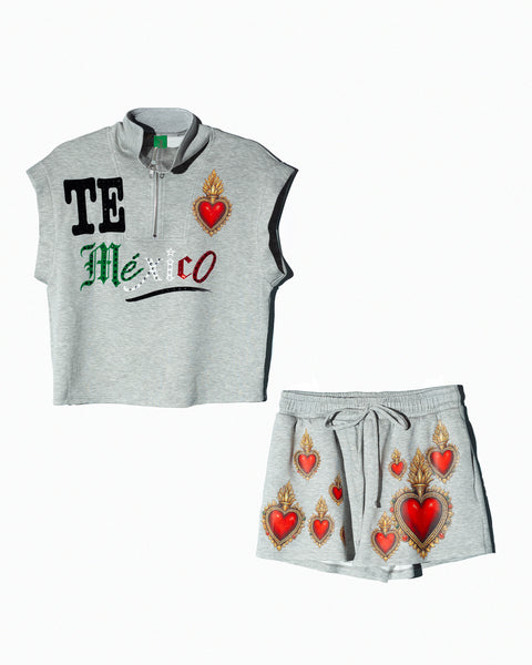 Set de camiseta México te amo