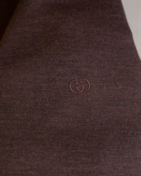 Camisa Gucci Marrón