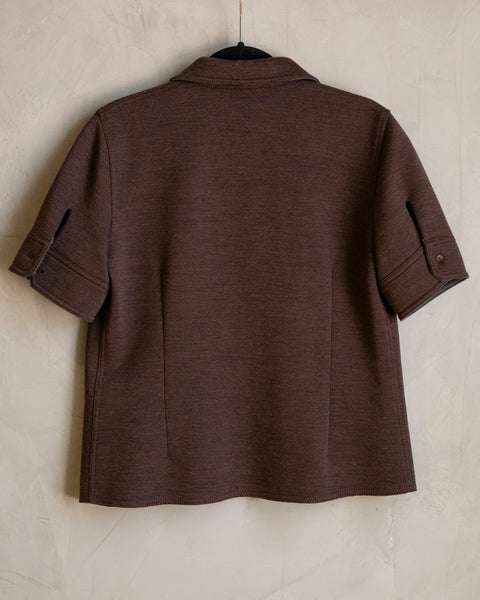 Camisa Gucci Marrón