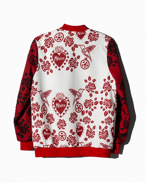 Chamarra rojo y blanco México