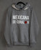 Hoodie gris Mexicana de Corazón