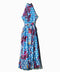 Maxi dress polka dots y bugambilias