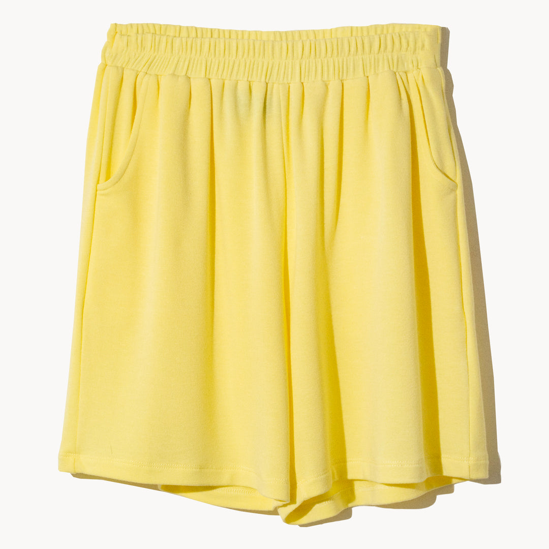 Coordinado amarillo collar escapularios