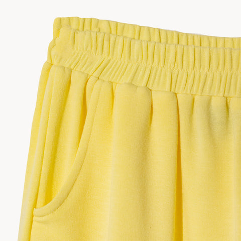 Coordinado amarillo collar escapularios