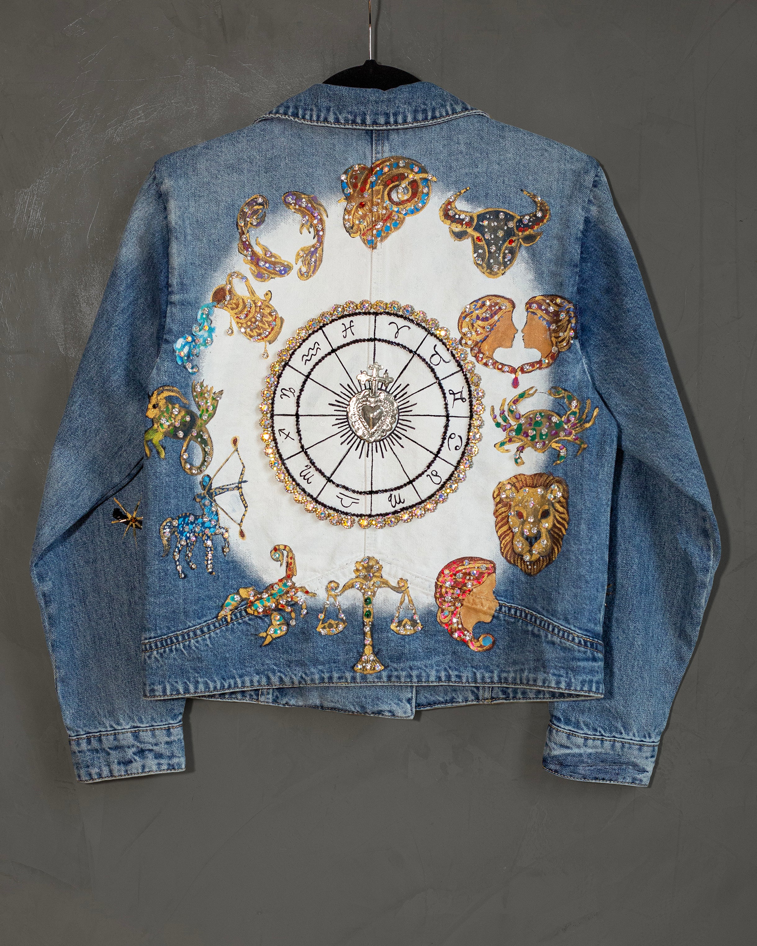 Denim jacket Zodiaco