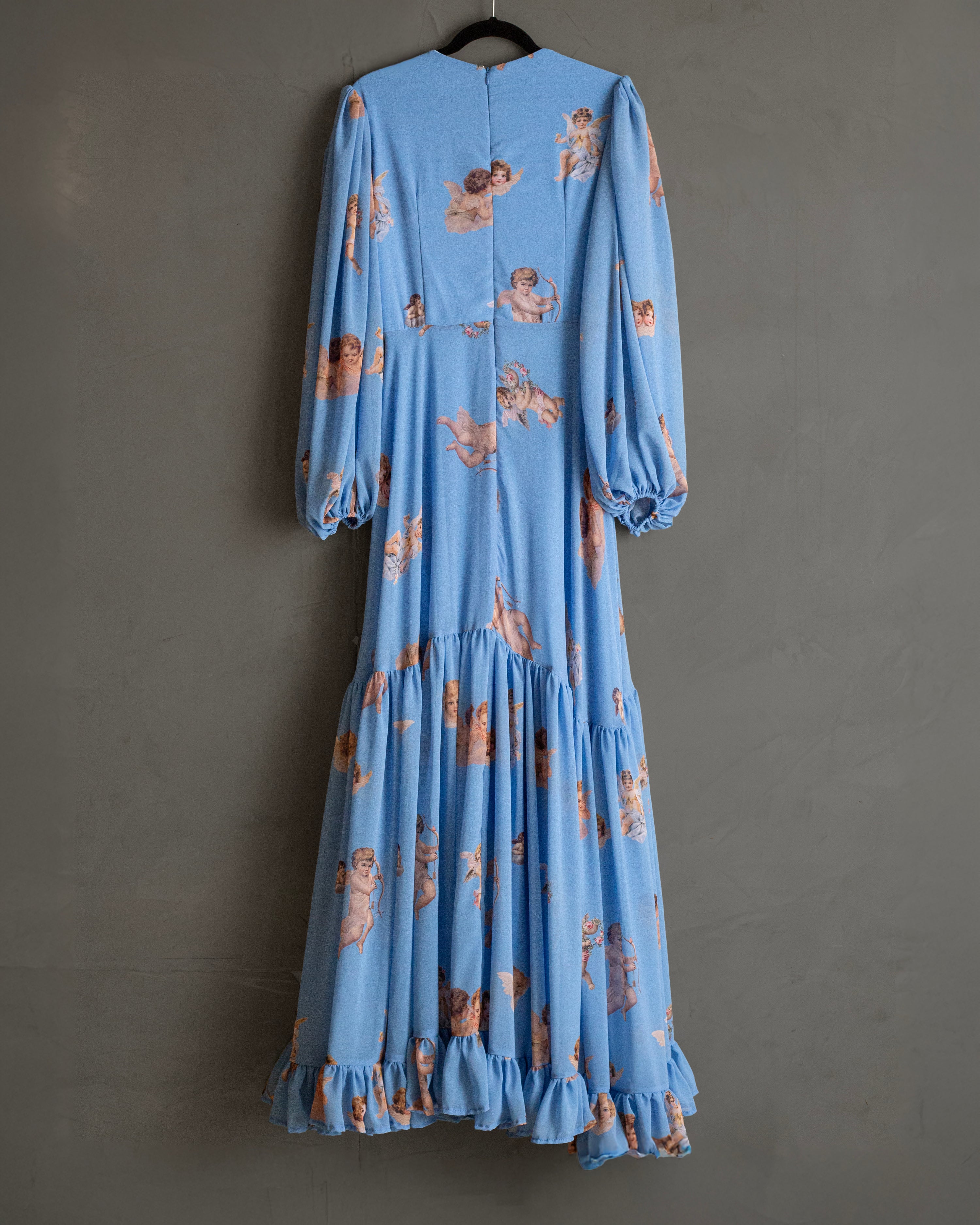 Maxi dress chiffon querubines