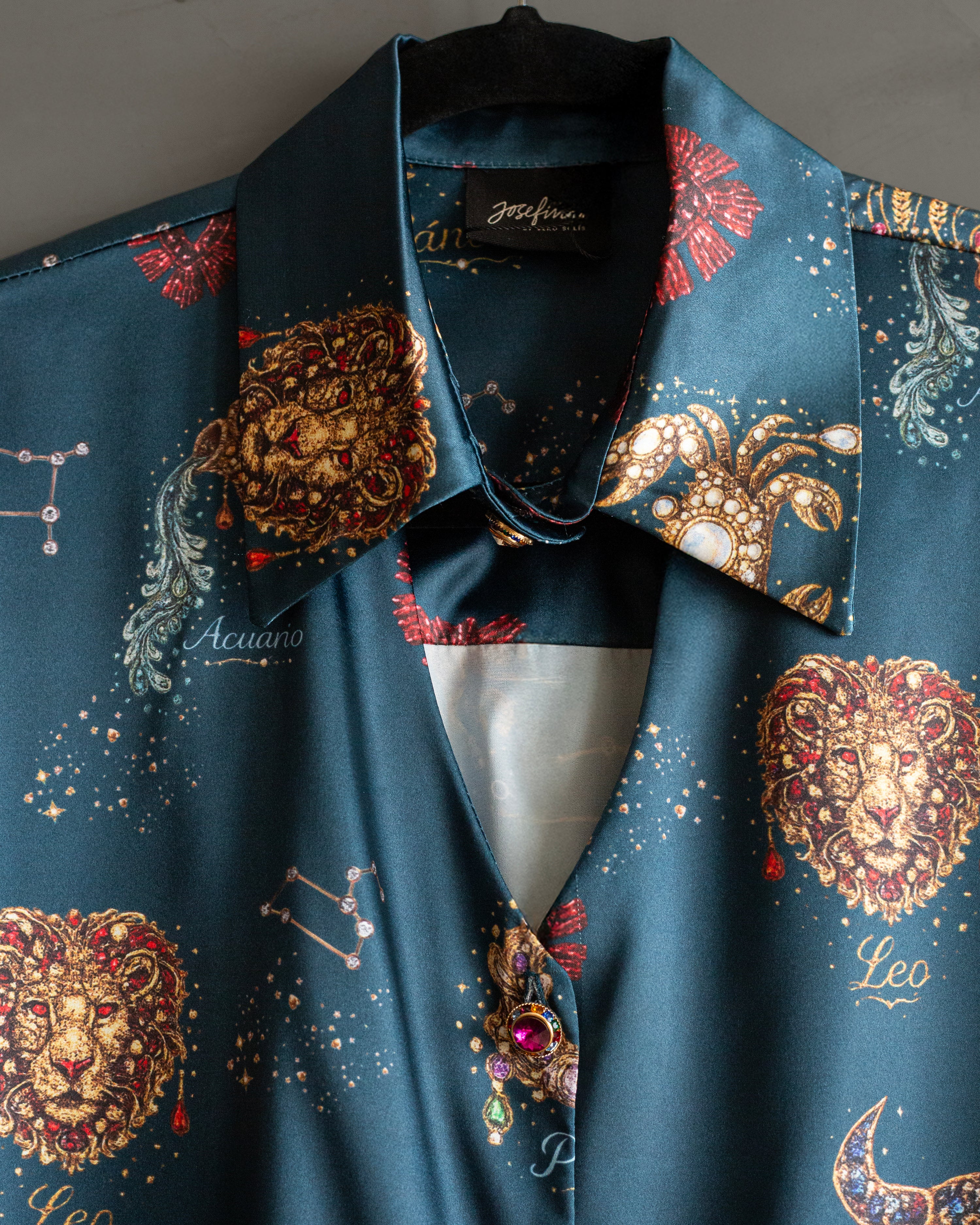 Camisera satinada Zodiaco