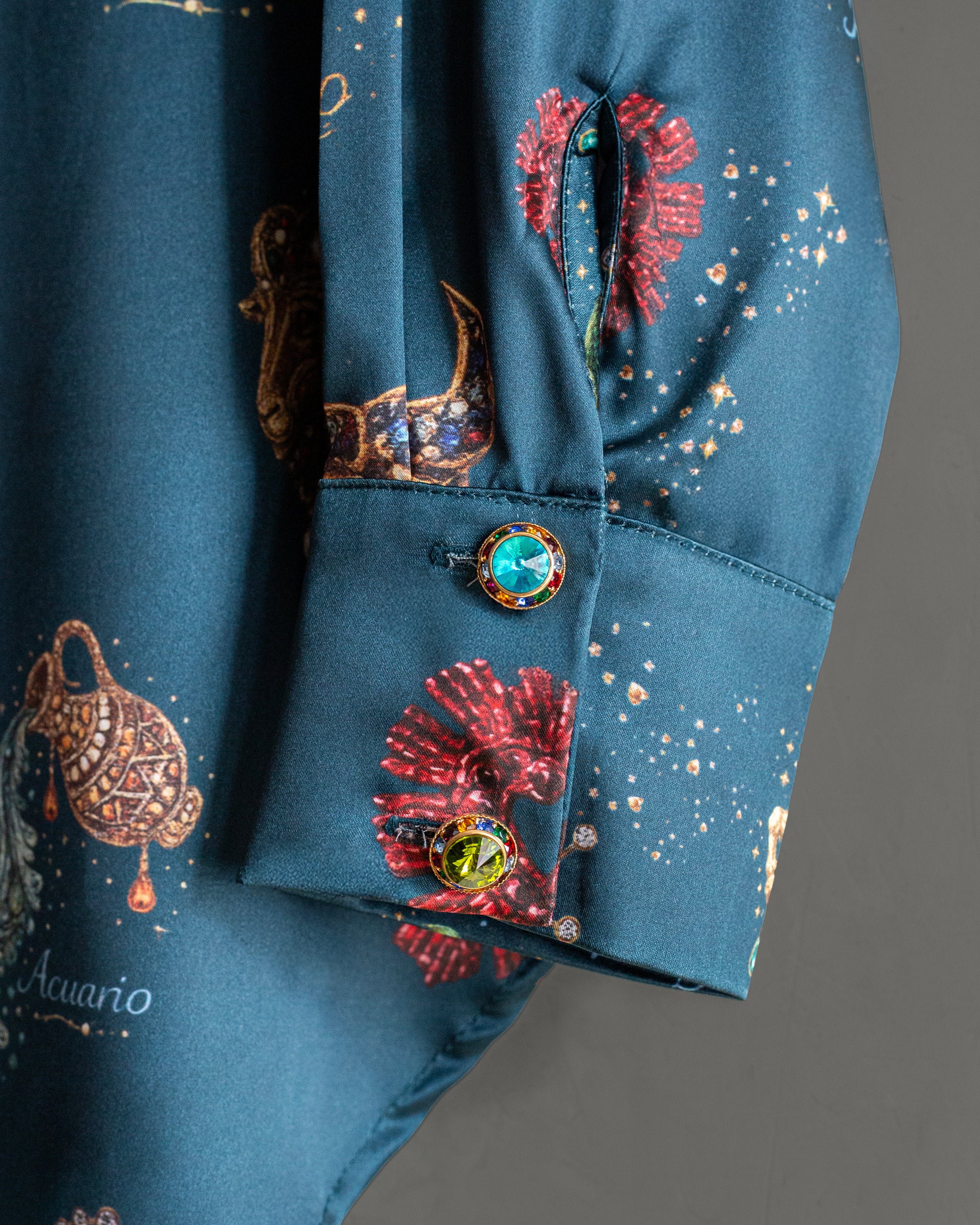 Camisera satinada Zodiaco