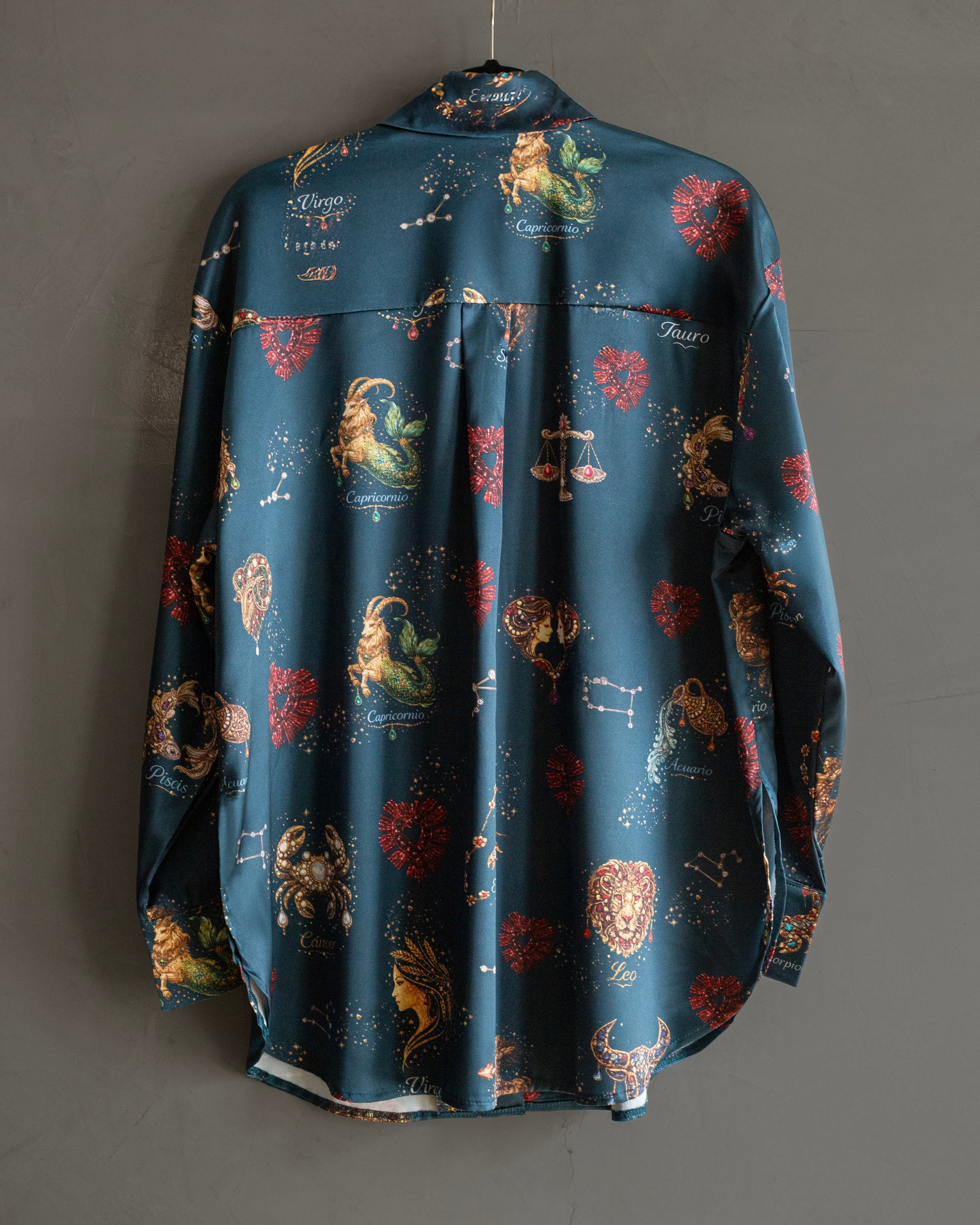 Camisera satinada Zodiaco