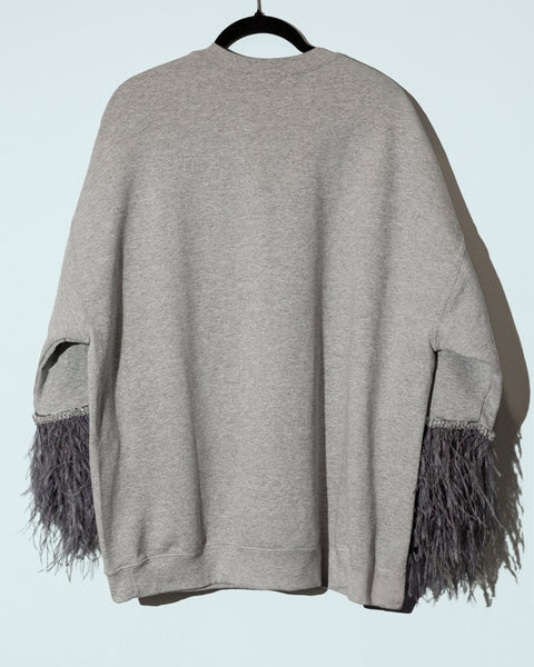 Sweatshirt con plumas Corazón