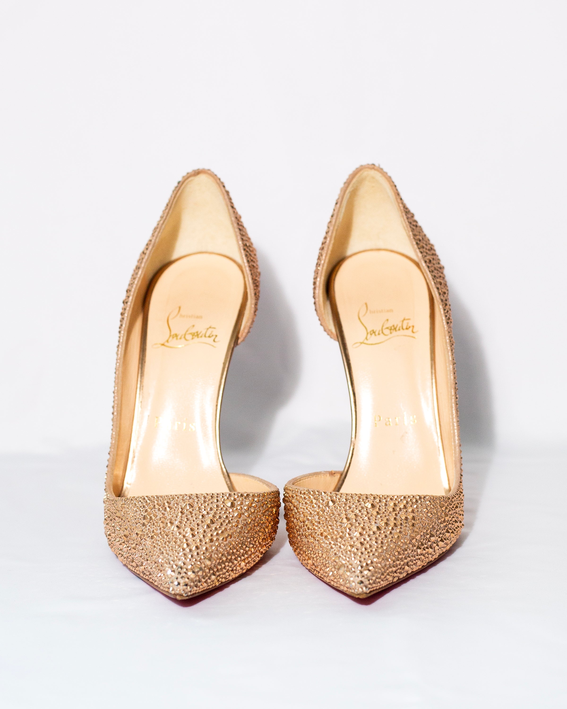 Gold louboutins online