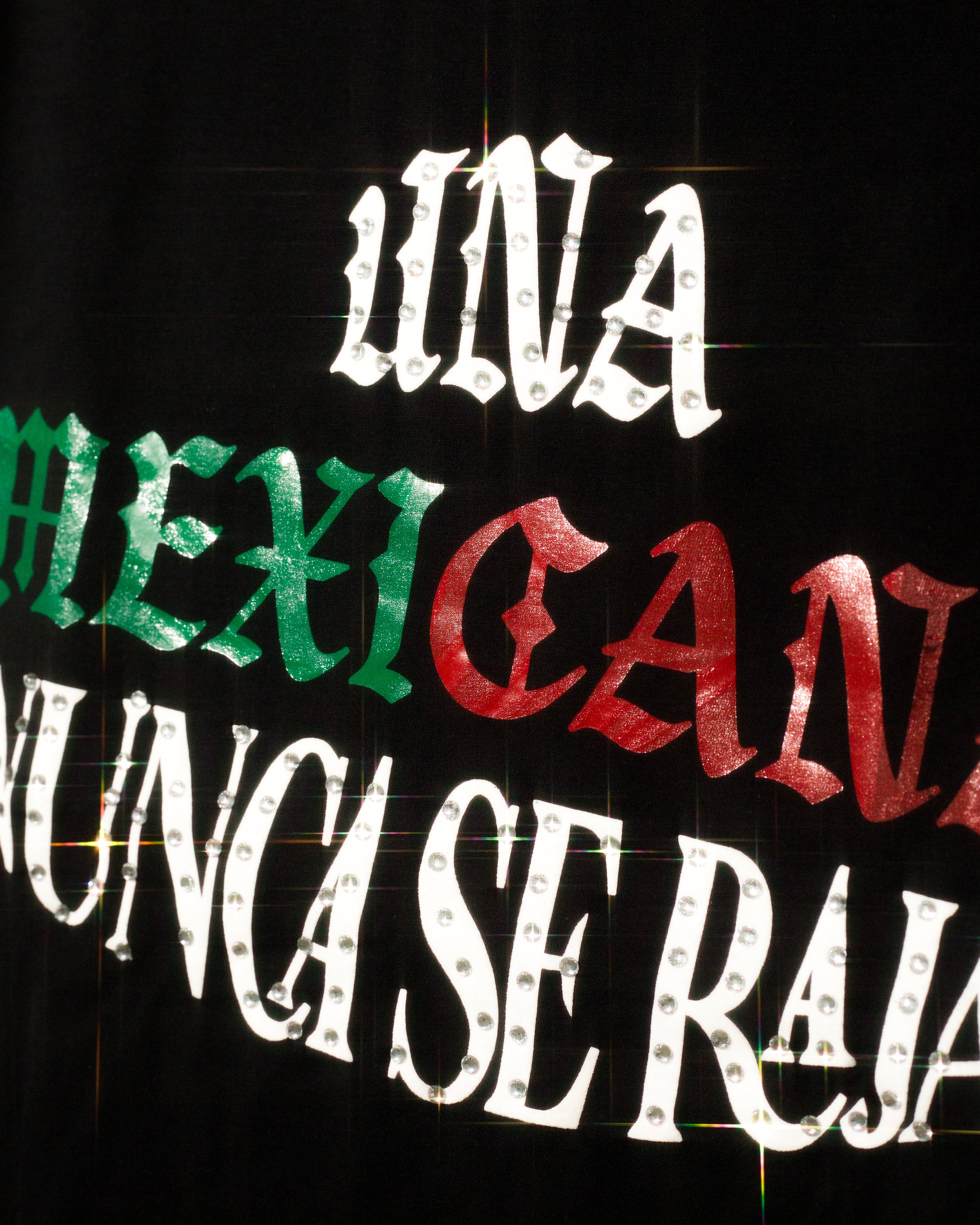 Tshirt negra Una mexicana no se raja