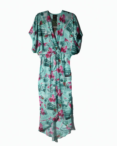 Kimono Dress Postales