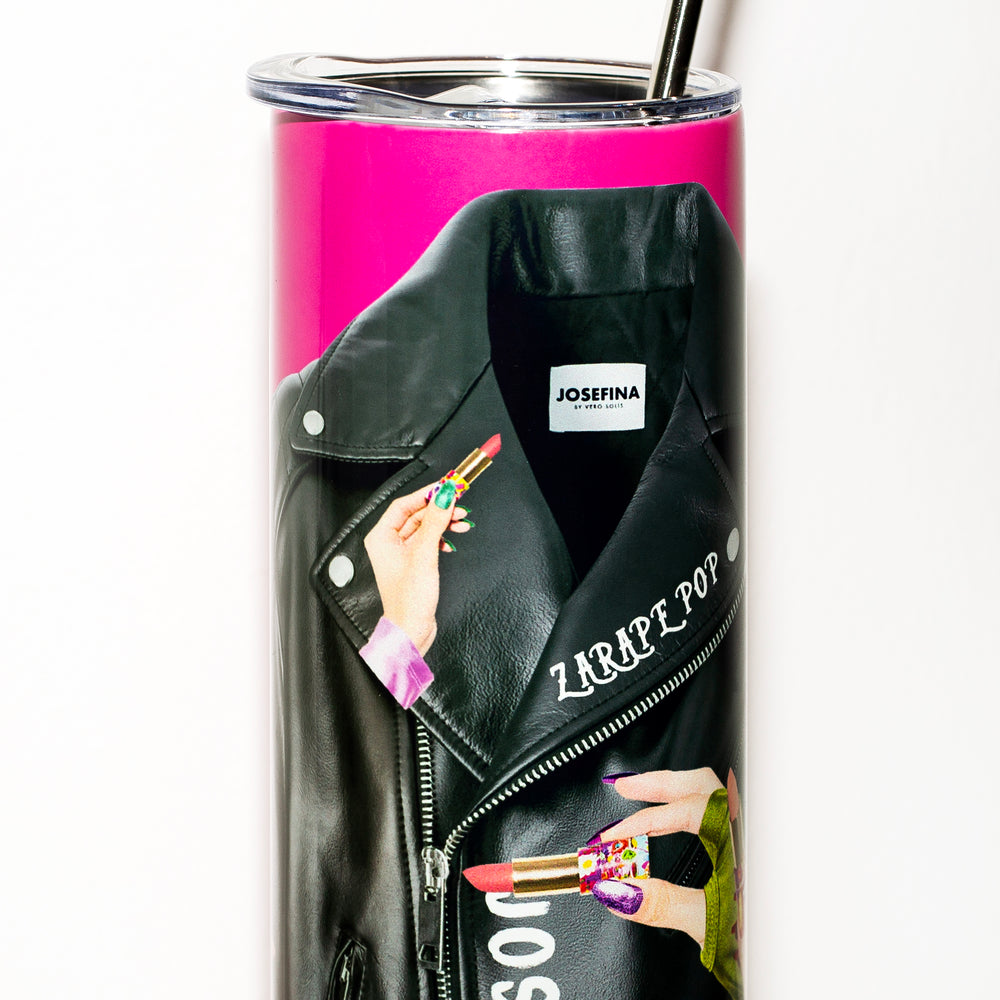 Vaso térmico biker jacket Zarape Pop