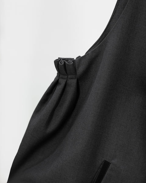 Chaleco tipo blazer deconstruid