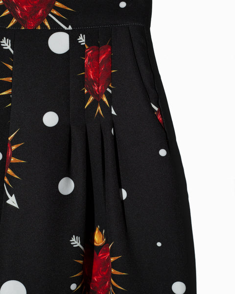 Bermudas Polka Dots Sagrado Corazón
