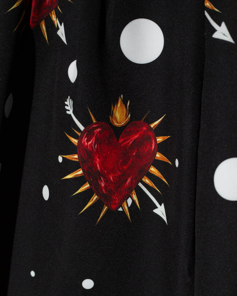 Bermudas Polka Dots Sagrado Corazón