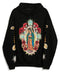 Hoodie negra Virgen