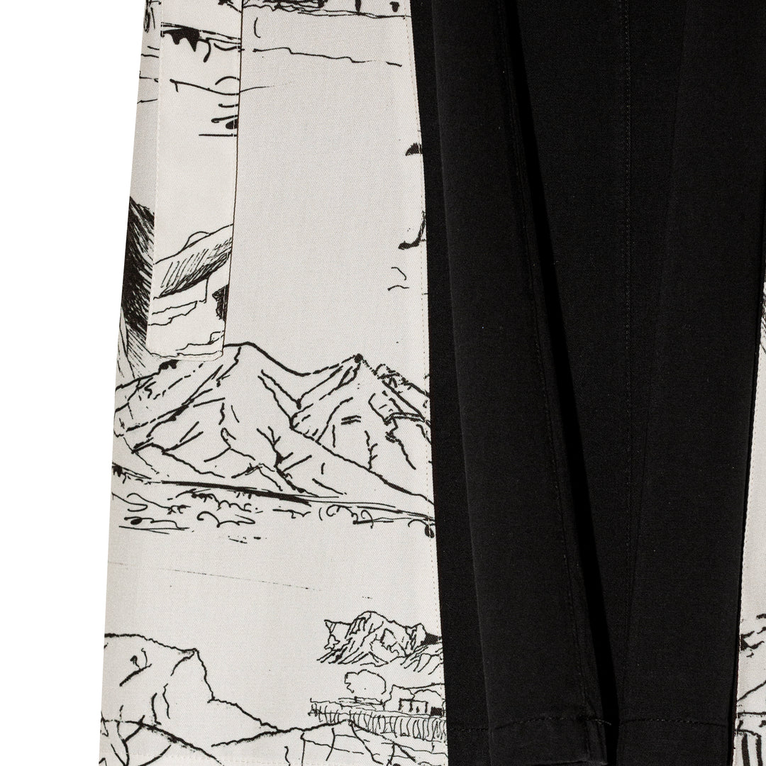 Cargo skirt sketches "N.L. y sus montañas"