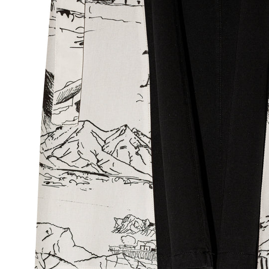 Cargo skirt sketches "N.L. y sus montañas"