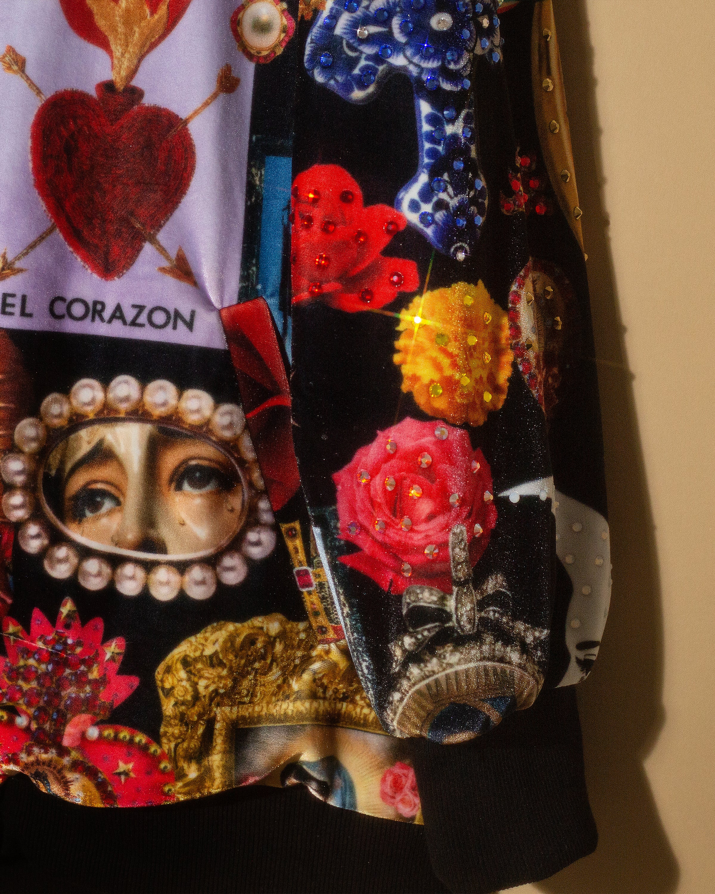 Velvet bomber jacket Virgen
