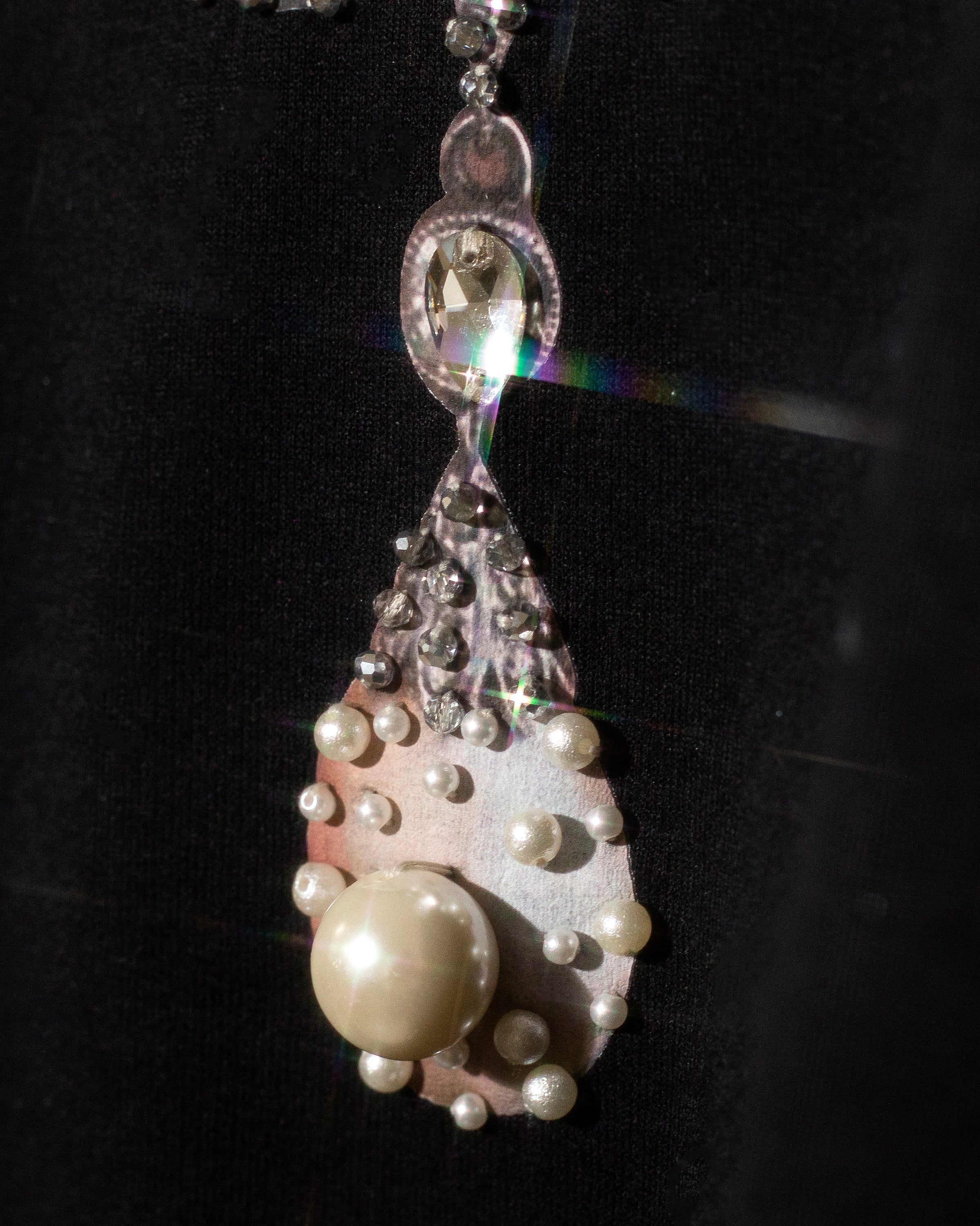 Sweatshirt negra Virgen