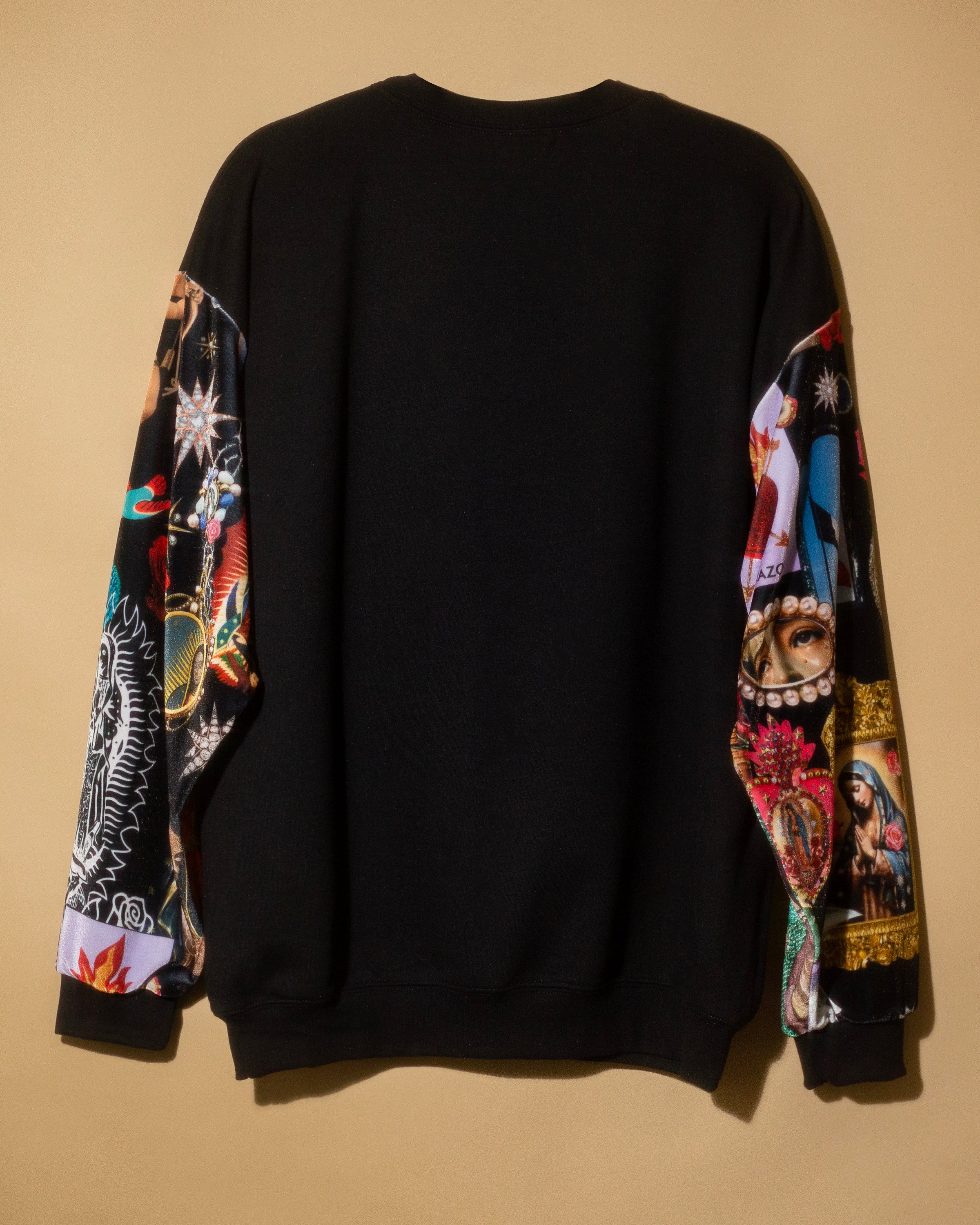 Sweatshirt negra Virgen
