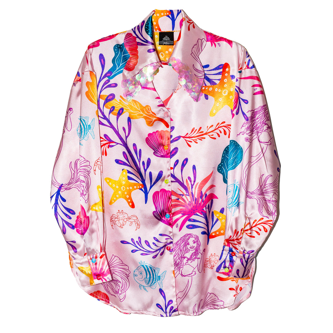 Camisera satin Ariel & Friends