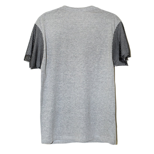T shirt gris Canta y no Llores cristales