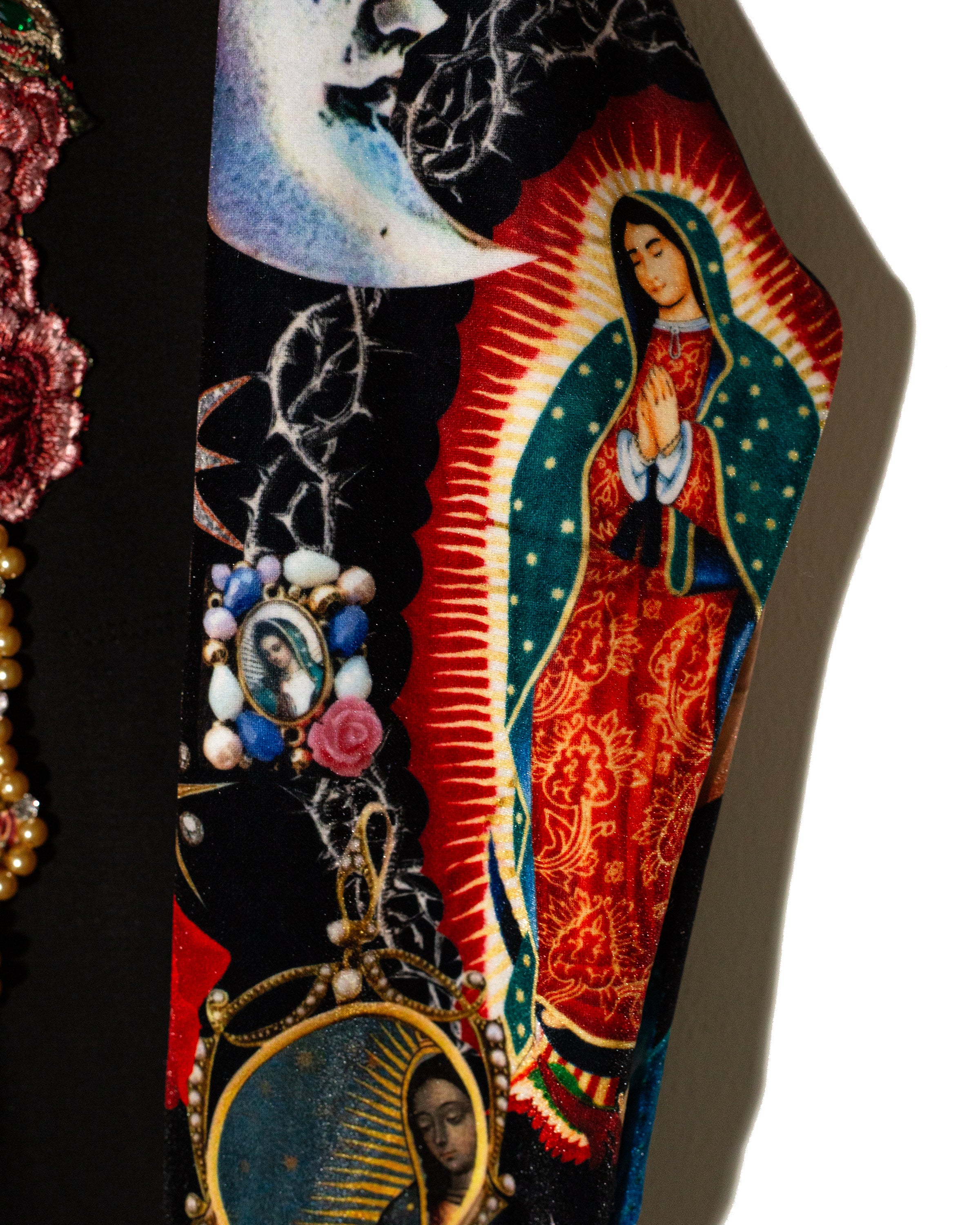 T Shirt dress Virgen con mangas de velvet