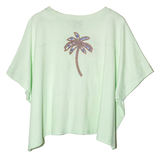 Oversized t shirt "Sol, arena, mar & tequila"