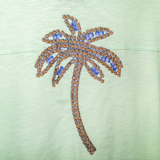 Oversized t shirt "Sol, arena, mar & tequila"