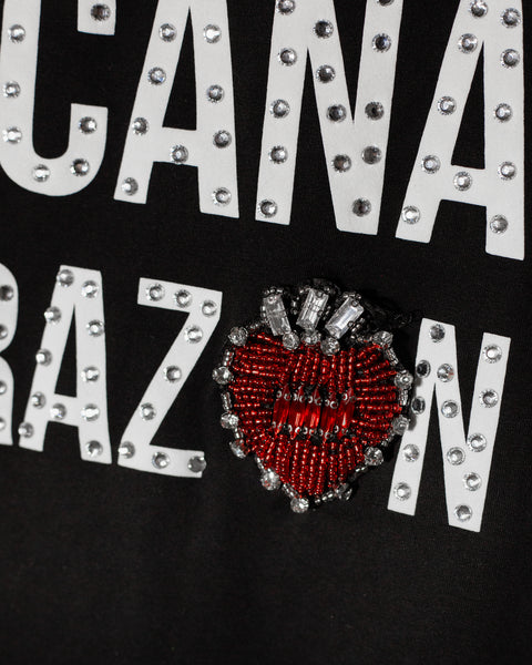 Blusa Mexicana de Corazón con cintillas