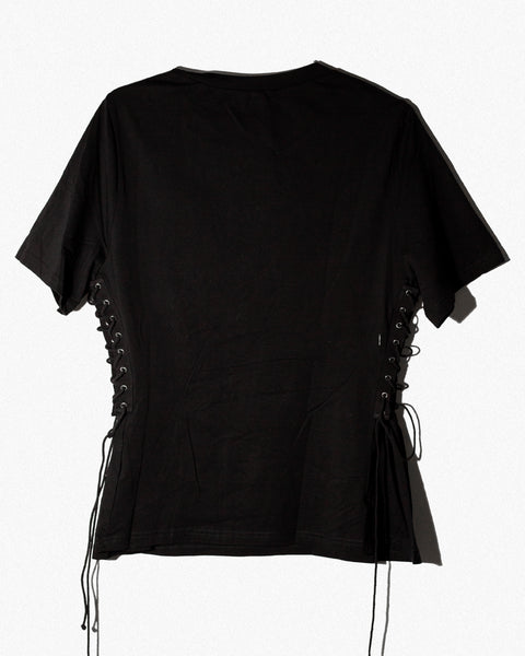 Blusa Mexicana de Corazón con cintillas
