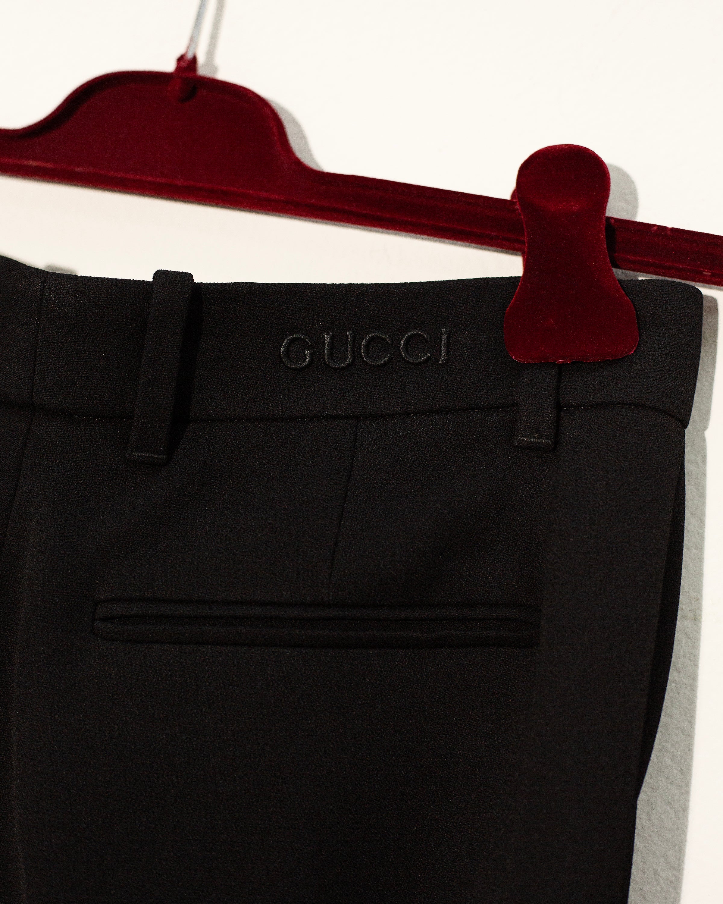 Pantalón negro Gucci