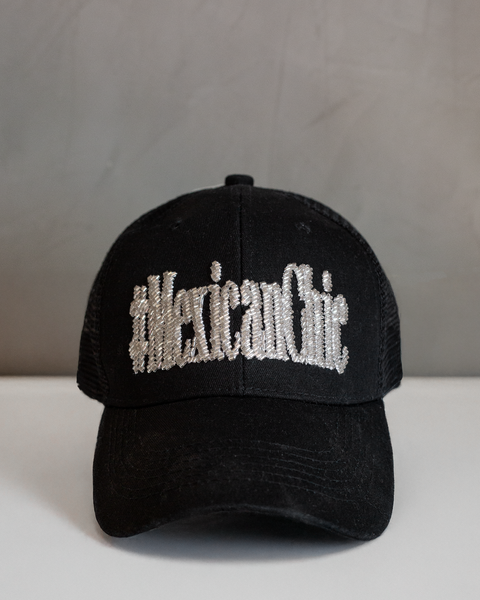 Trucker hat negra #MexicanChic