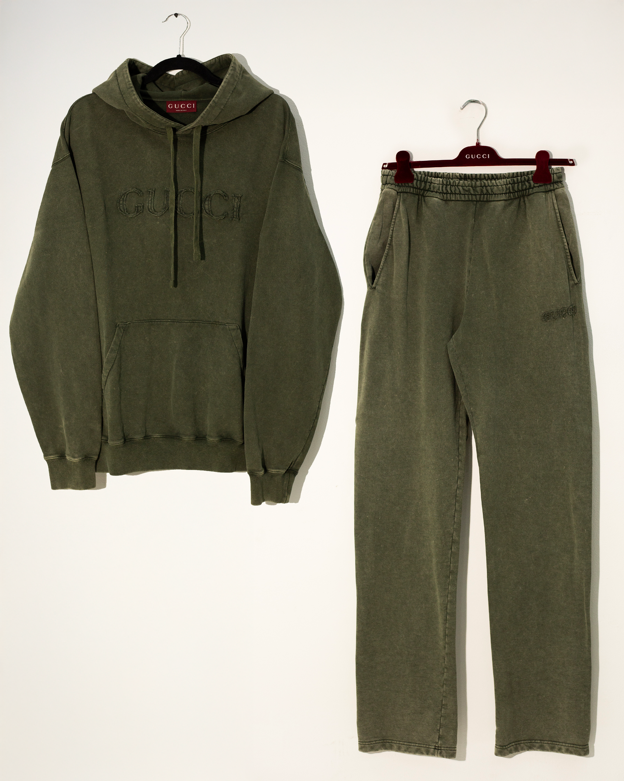 Tracksuit verde GUCCI