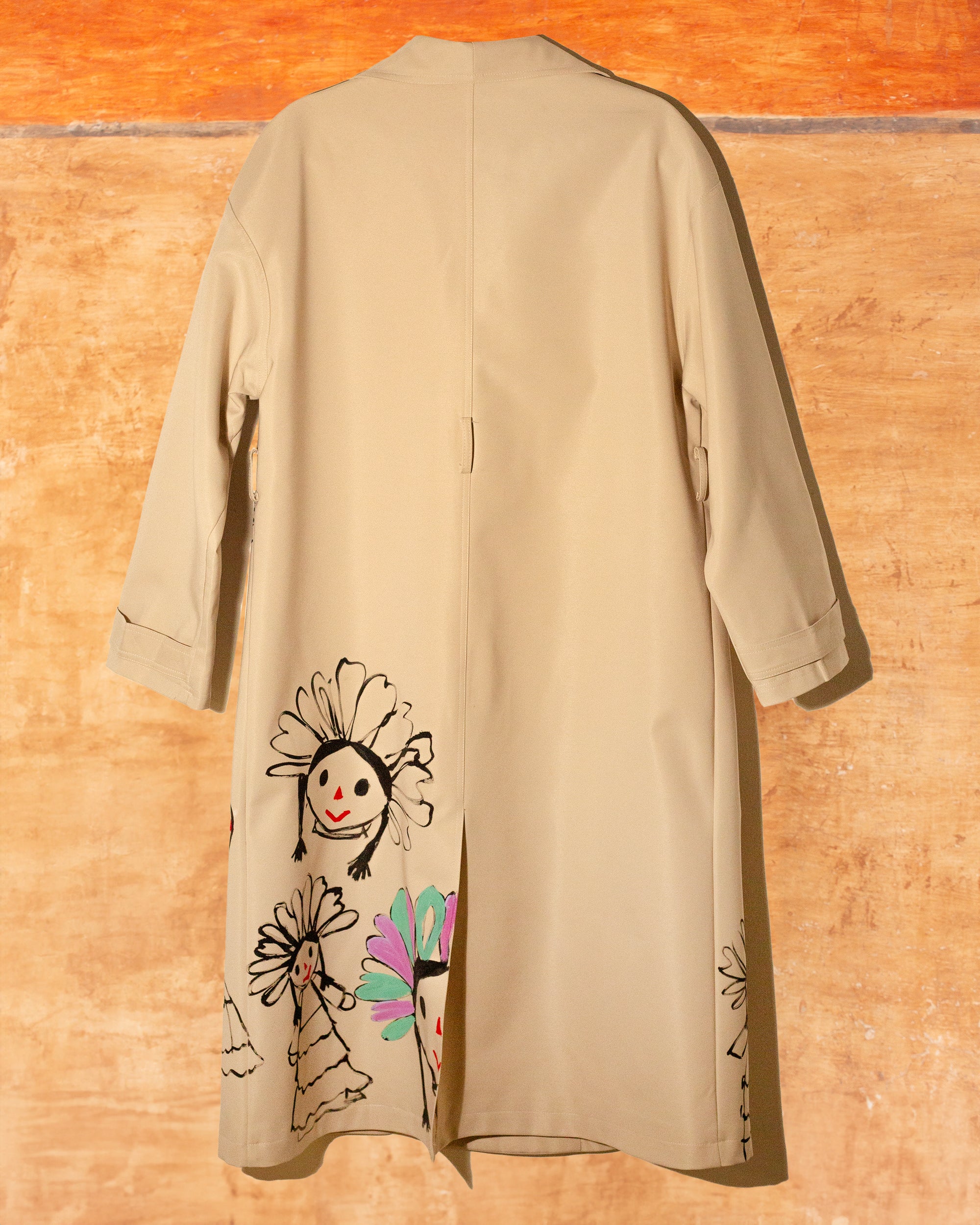 Trench coat khaki LELE