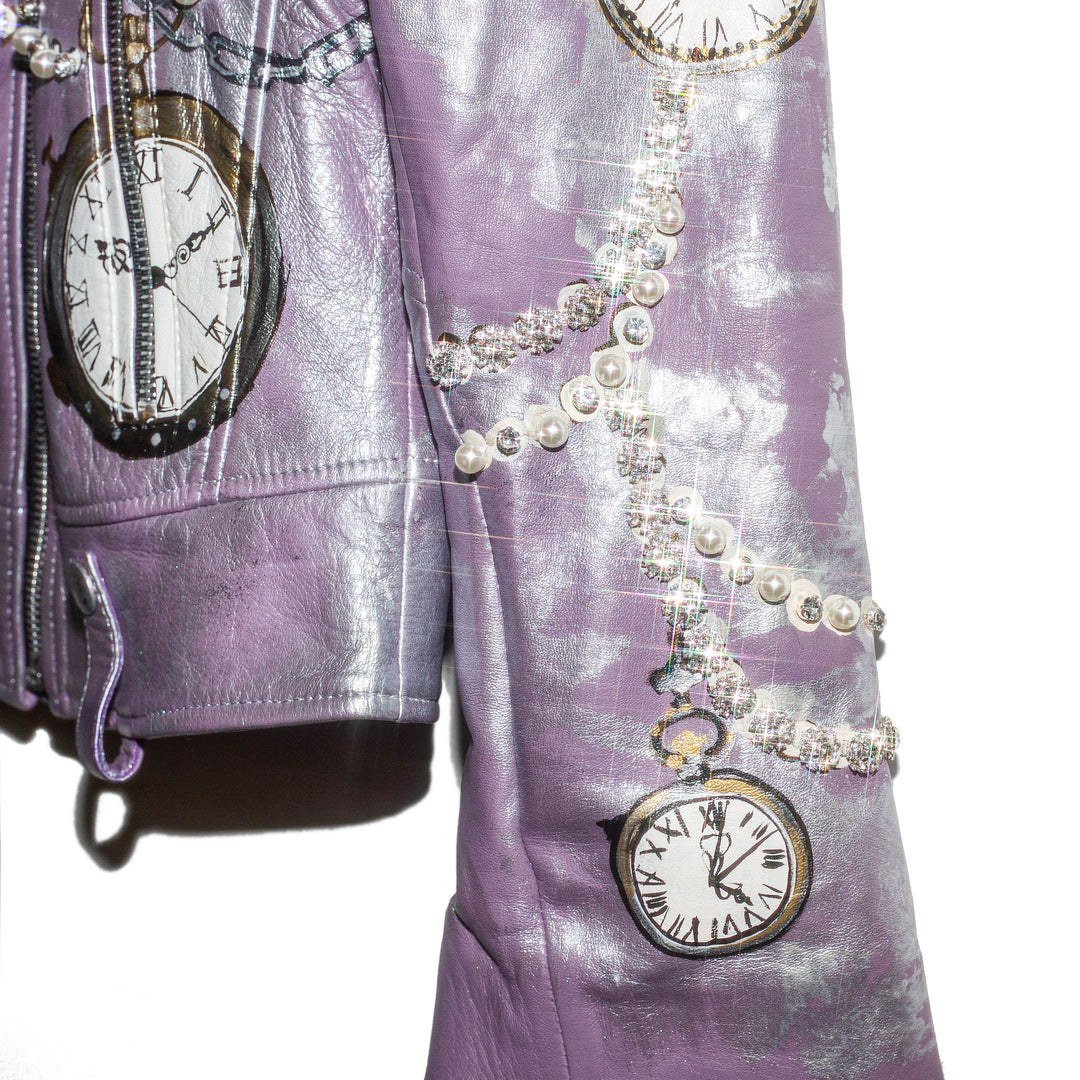 Biker jacket metálica relojes