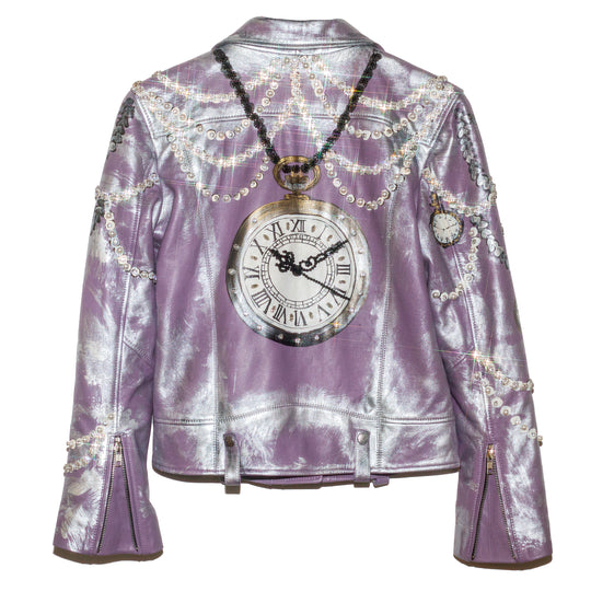 Biker jacket metálica relojes