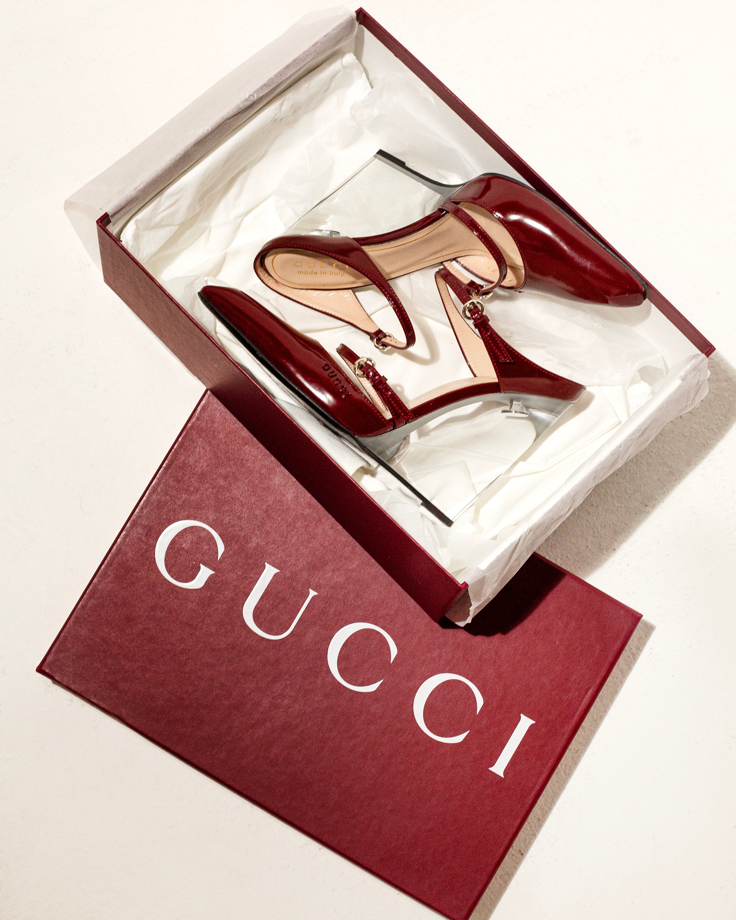 Gucci Wedge Mules