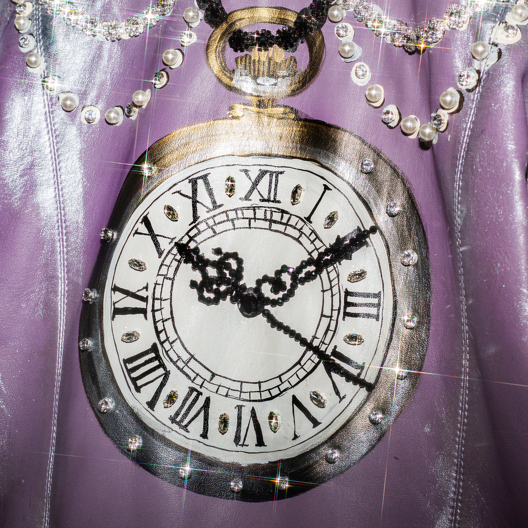 Biker jacket metálica relojes