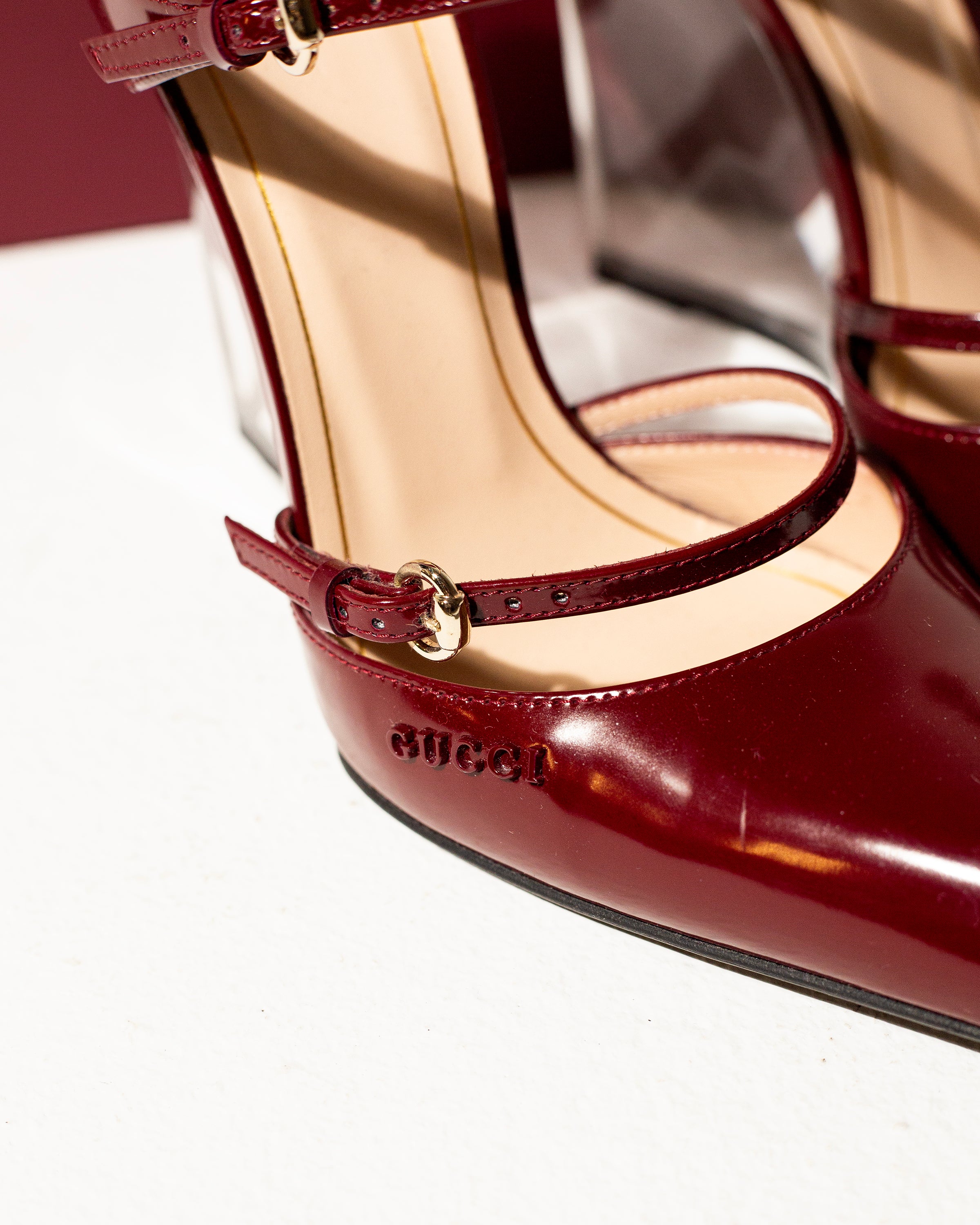 Gucci Wedge Mules