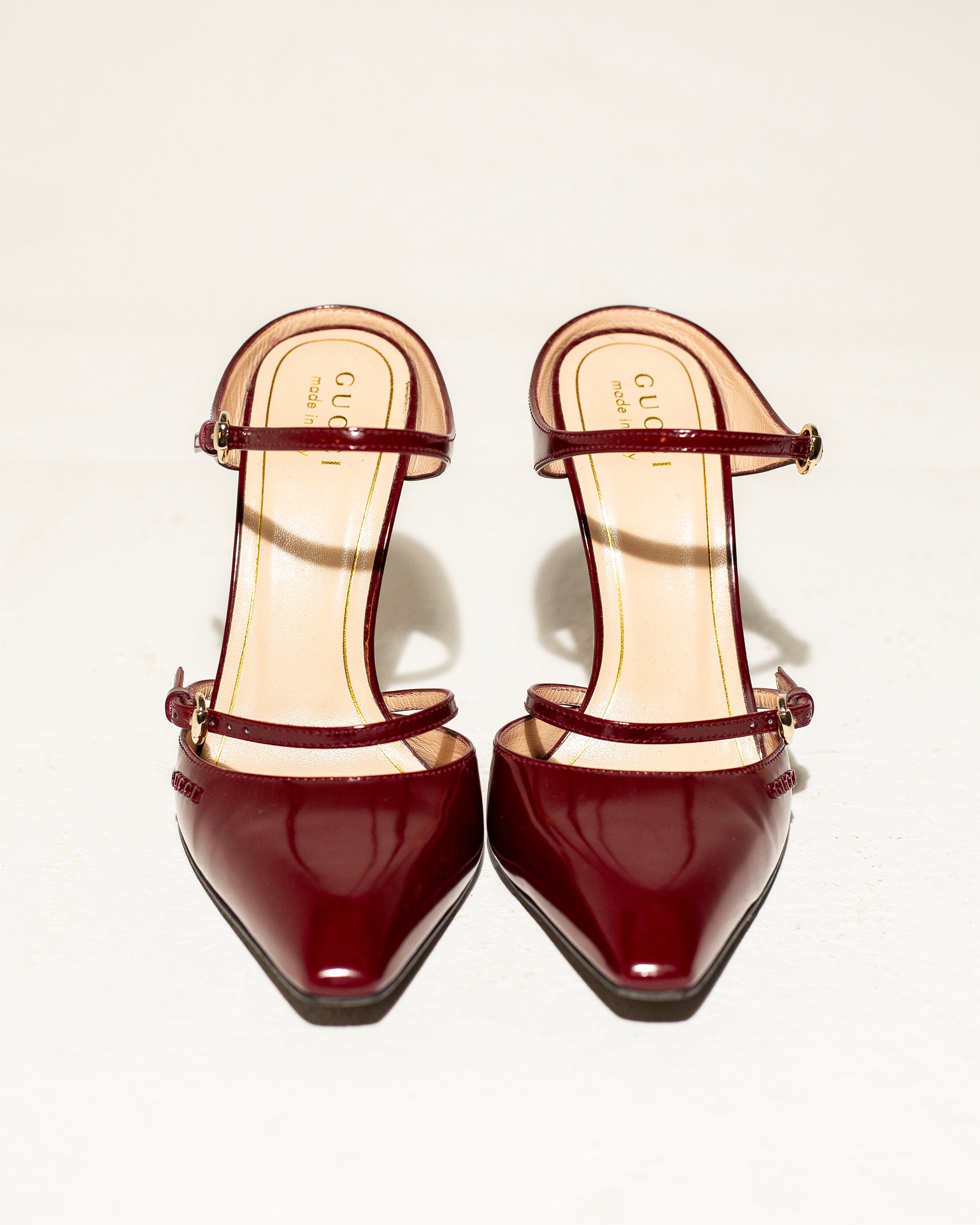 Gucci Wedge Mules
