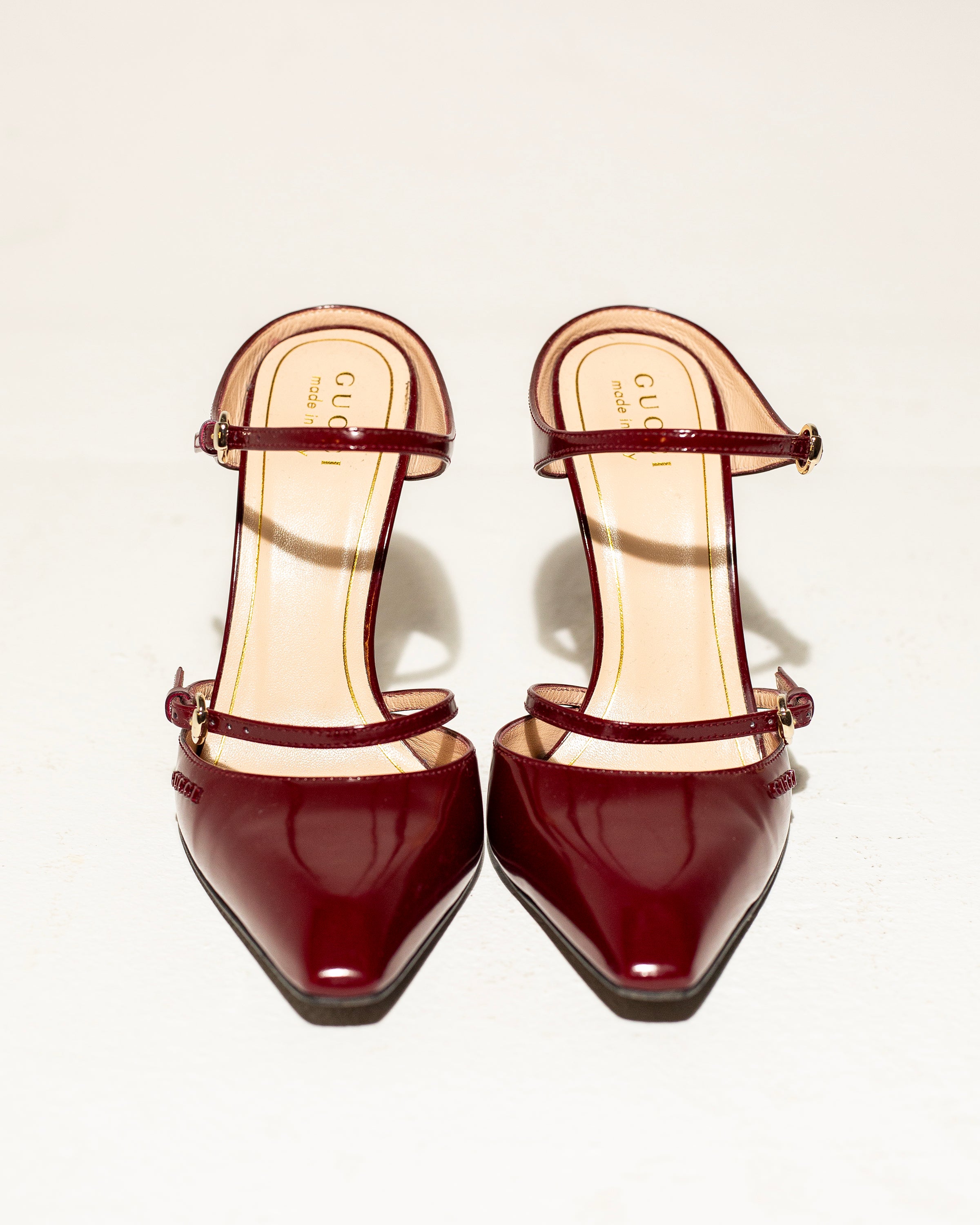 Gucci Wedge Mules