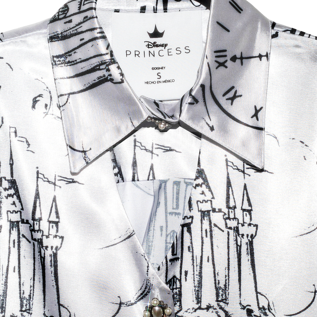 CAMISERA SATINADA CUTOUT “CINDERELLA”