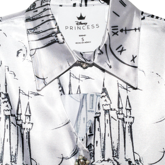 CAMISERA SATINADA CUTOUT “CINDERELLA”