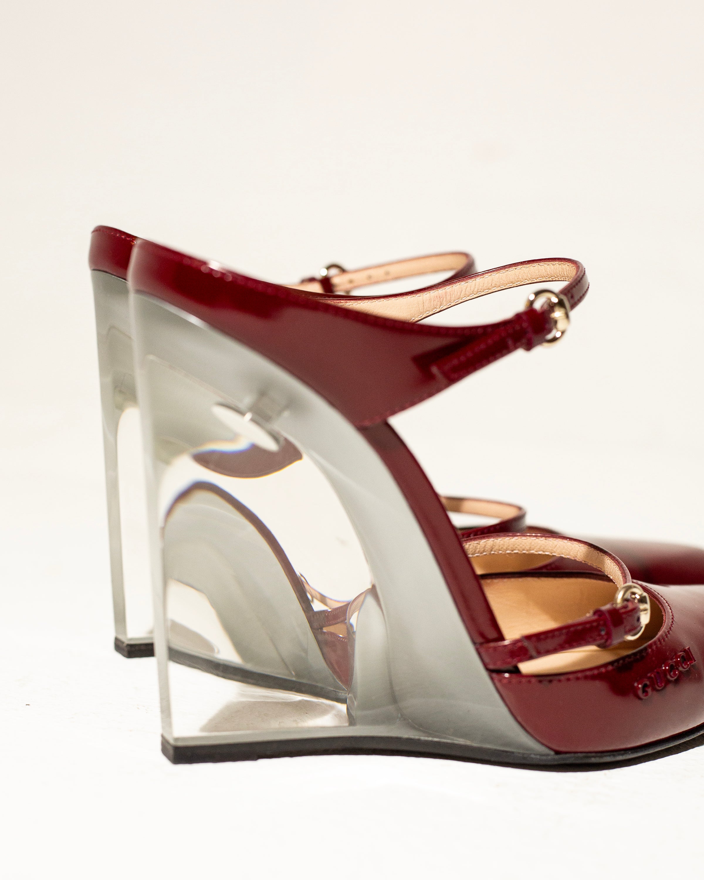 Gucci Wedge Mules
