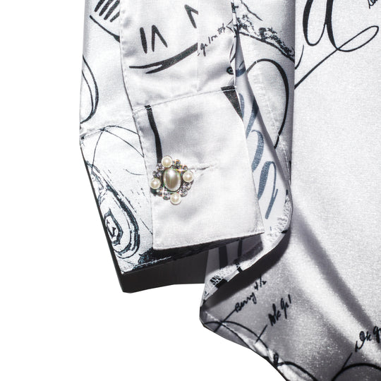 CAMISERA SATINADA CUTOUT “CINDERELLA”